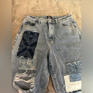 Patch pants